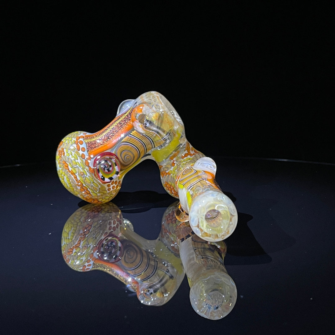 Glass Berry Cupcake Sidecar Bubbler Glass Pipe Glass Berry Cupcake