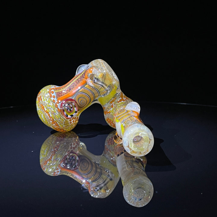 Glass Berry Cupcake Sidecar Bubbler Glass Pipe Glass Berry Cupcake