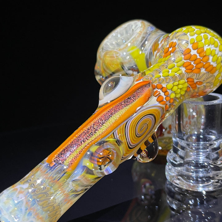 Glass Berry Cupcake Sidecar Bubbler Glass Pipe Glass Berry Cupcake