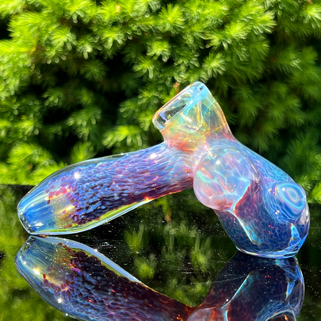 Purple Nebula Drop Hammer Glass Pipe Tako Glass   