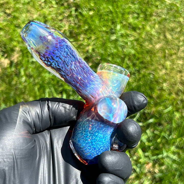 Purple Nebula Drop Hammer Glass Pipe Tako Glass   