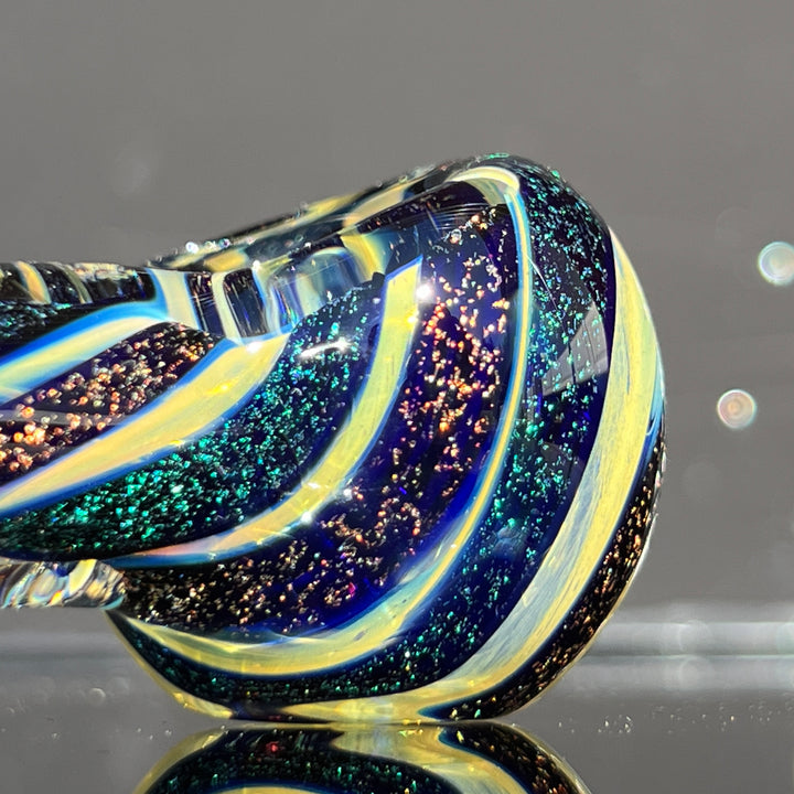 Fumed Dichro Spoon Glass Pipe Tiny Mike   