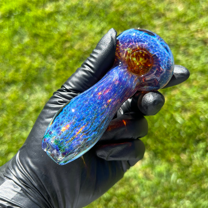 Purple Nebula Space Dust Glass Pipe Glass Pipe Tako Glass   