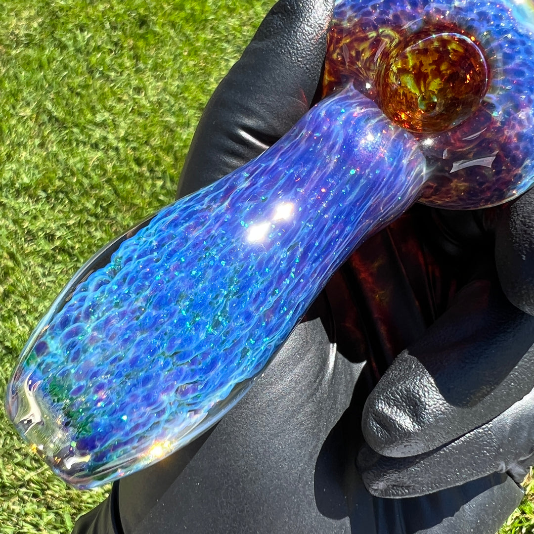 Purple Nebula Space Dust Glass Pipe Glass Pipe Tako Glass   