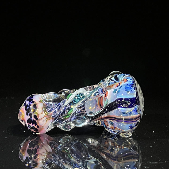 Thick and Twisted Wig Wag Pipe Glass Pipe Molten Imagination   