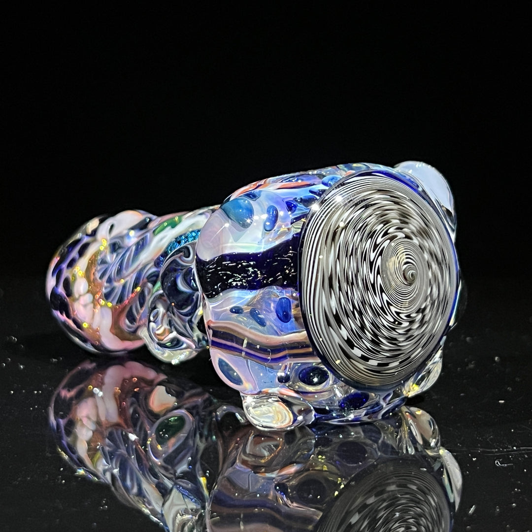 Thick and Twisted Wig Wag Pipe Glass Pipe Molten Imagination   