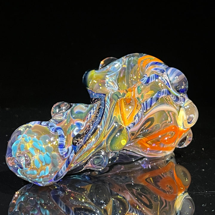 Thick and Twisted Wig Wag Pipe Glass Pipe Molten Imagination   