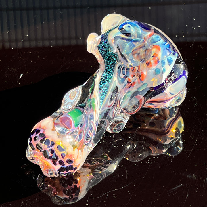 Thick and Twisted Wig Wag Pipe Glass Pipe Molten Imagination   