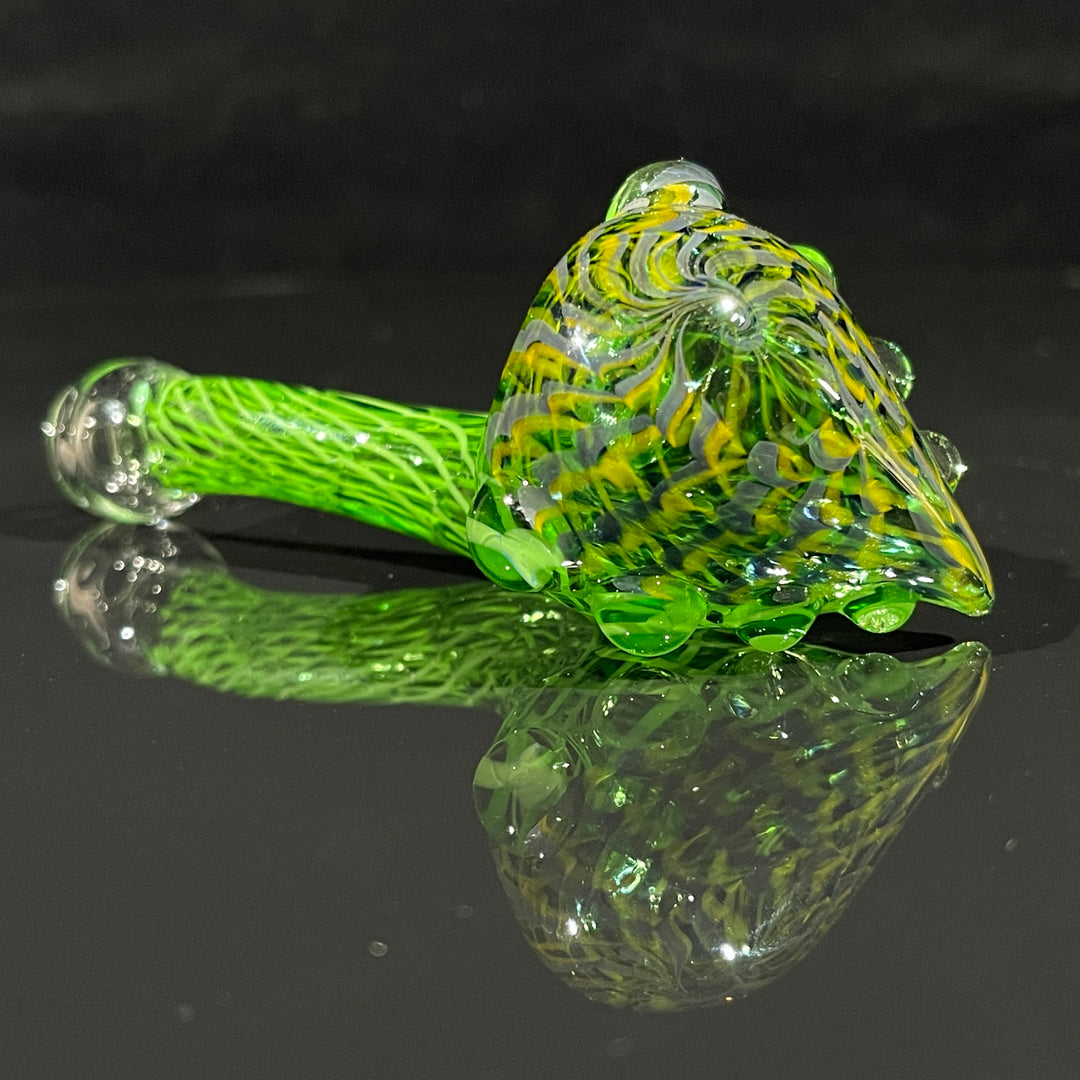 Two Tone Coil Sherlock Glass Pipe Key Glass Co.
