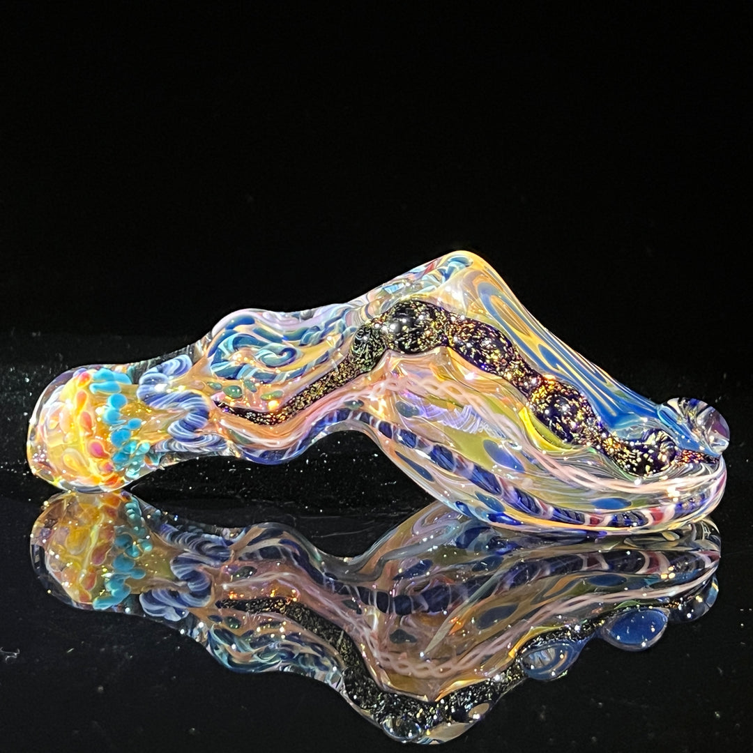 Molten Chaos Droop Hammer Glass Pipe Molten Imagination   