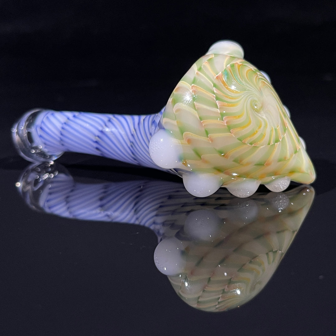 Two Tone Coil Sherlock Glass Pipe Key Glass Co.