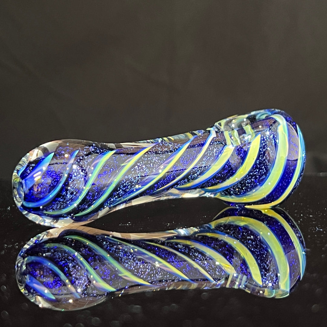 Fumed Dichro Spoon Glass Pipe Tiny Mike   