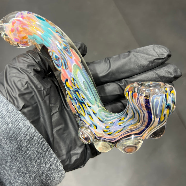 Molten Chaos Inside Out Sherlock Glass Pipe Molten Imagination
