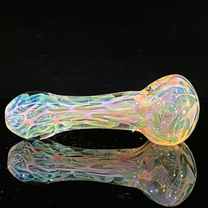 Large Ghost Flame Pipe Glass Pipe Tiny Mike   