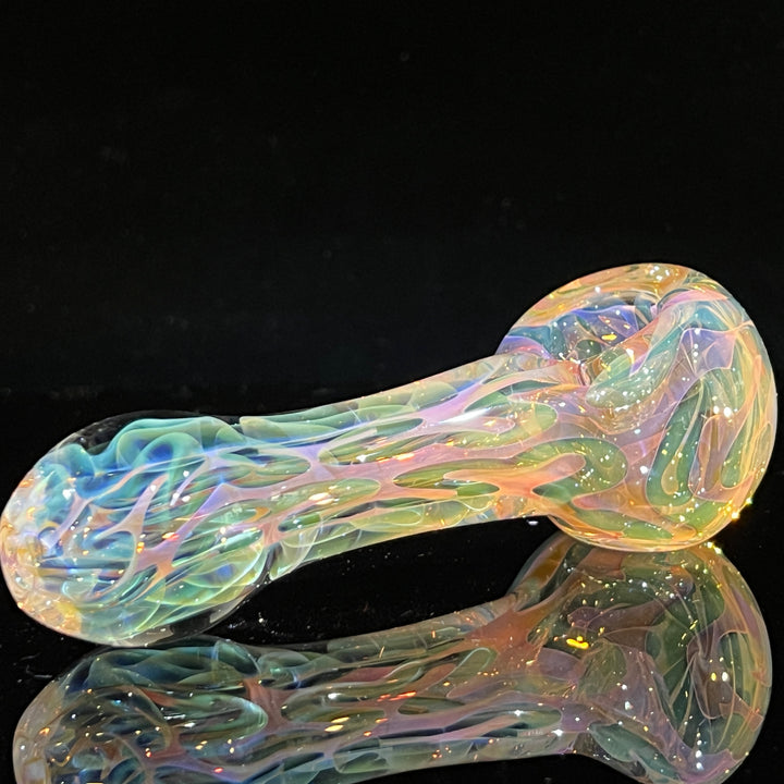 Large Ghost Flame Pipe Glass Pipe Tiny Mike   