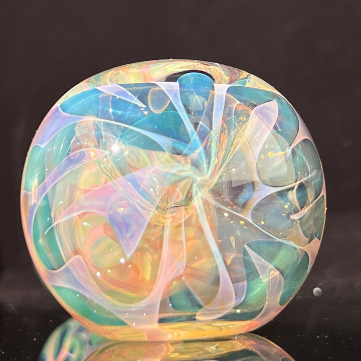 Large Ghost Flame Pipe Glass Pipe Tiny Mike   