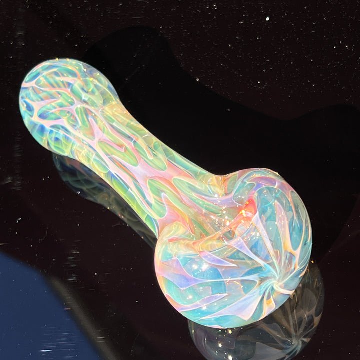 Large Ghost Flame Pipe Glass Pipe Tiny Mike   