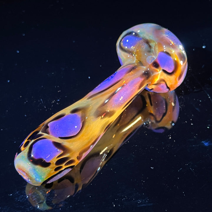 Leopard Pipe Glass Pipe Beezy Glass   