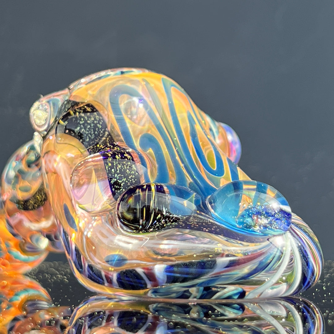 Molten Chaos Droop Hammer Glass Pipe Molten Imagination   