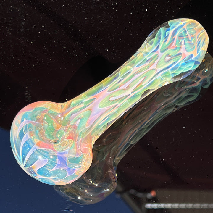 Large Ghost Flame Pipe Glass Pipe Tiny Mike   