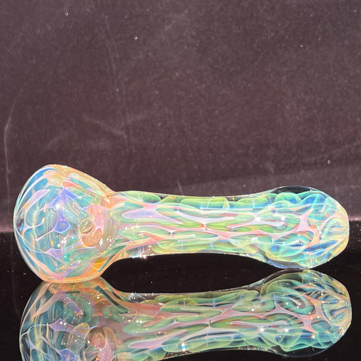 Large Ghost Flame Pipe Glass Pipe Tiny Mike   