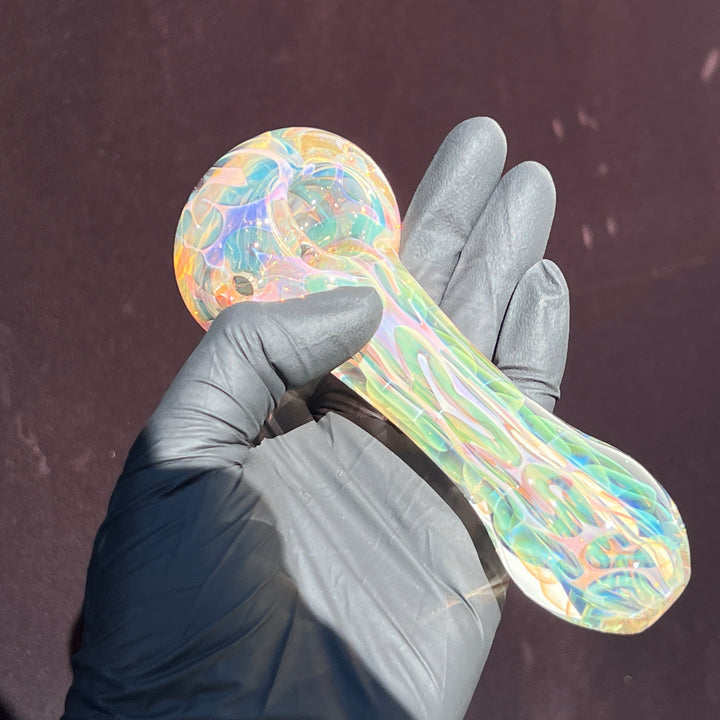 Large Ghost Flame Pipe Glass Pipe Tiny Mike   