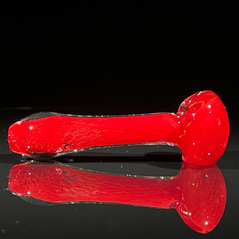 Cherry Red Pocket Pipe Glass Pipe Beezy Glass