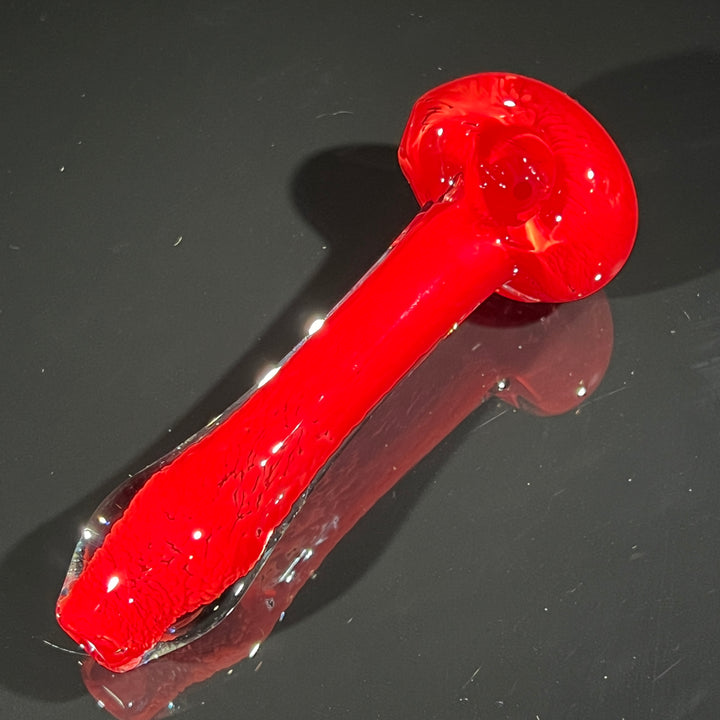 Cherry Red Pocket Pipe Glass Pipe Beezy Glass
