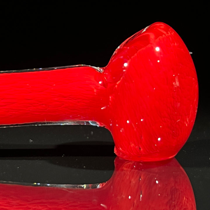 Cherry Red Pocket Pipe Glass Pipe Beezy Glass