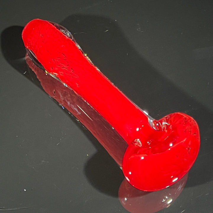 Cherry Red Pocket Pipe Glass Pipe Beezy Glass