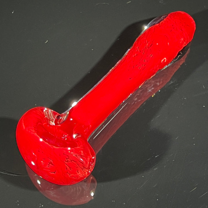 Cherry Red Pocket Pipe Glass Pipe Beezy Glass