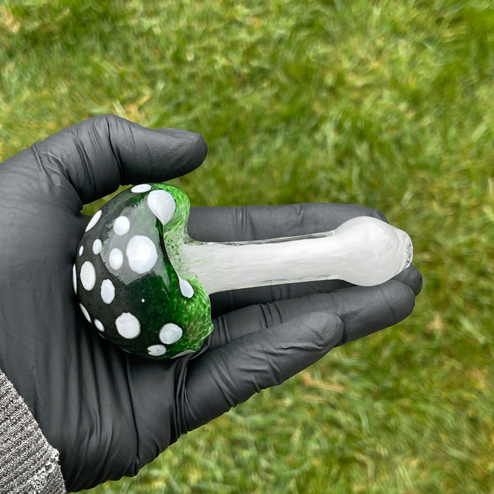 1Up Mushroom Glass Pipe Glass Pipe Key Glass Co.