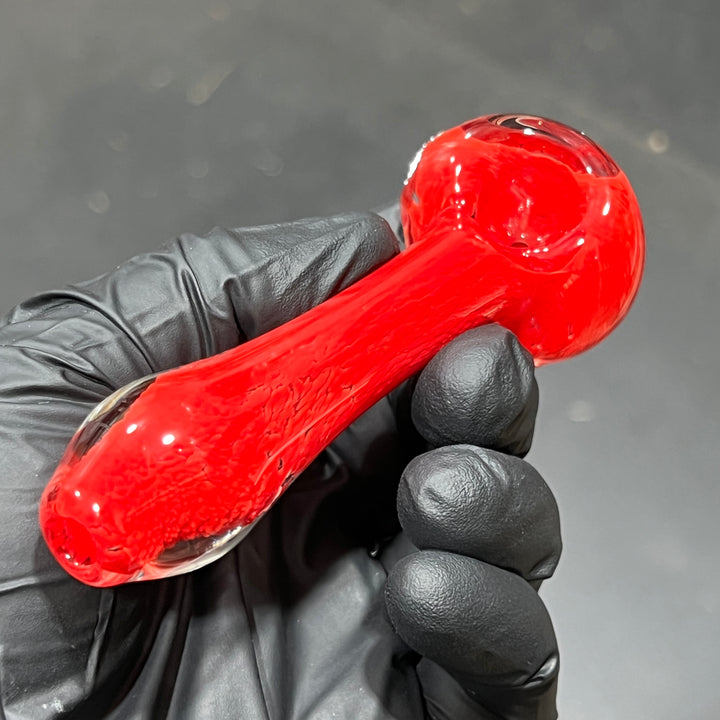 Cherry Red Pocket Pipe Glass Pipe Beezy Glass
