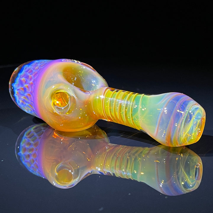 Alien Brain Honeycomb Pipe Glass Pipe Plug a Nug