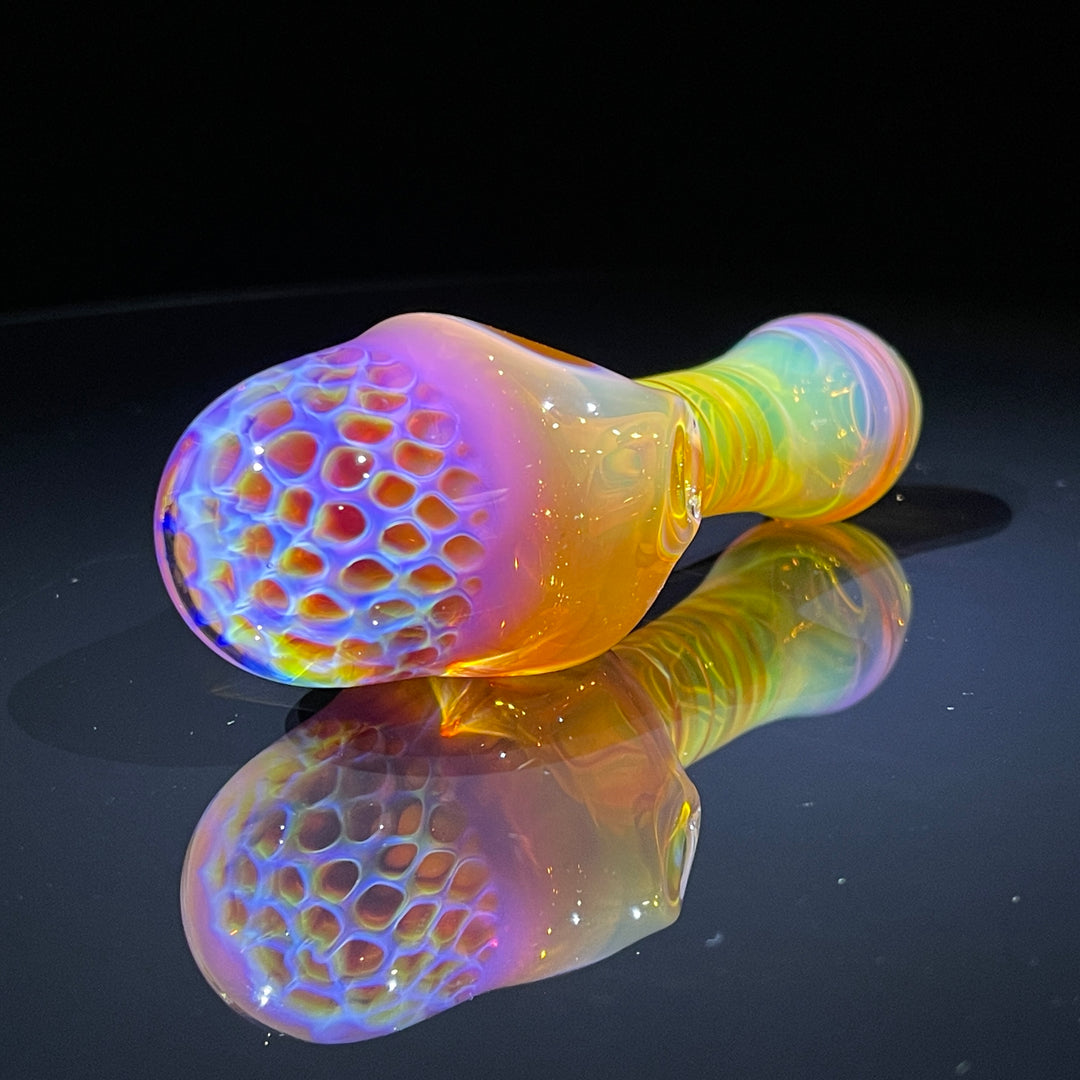 Alien Brain Honeycomb Pipe Glass Pipe Plug a Nug