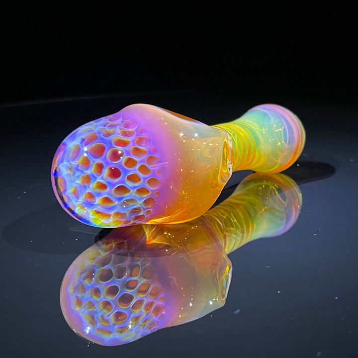 Alien Brain Honeycomb Pipe Glass Pipe Plug a Nug
