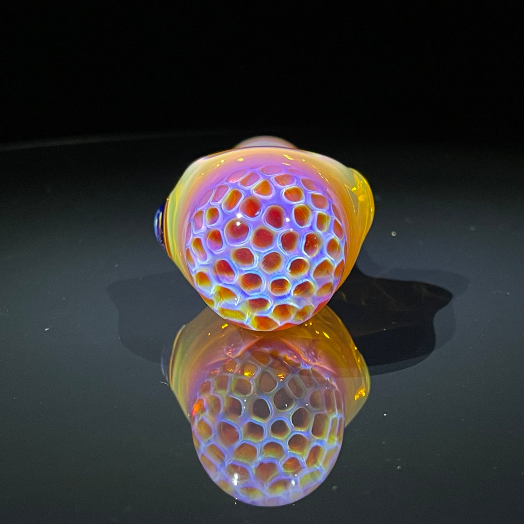 Alien Brain Honeycomb Pipe Glass Pipe Plug a Nug