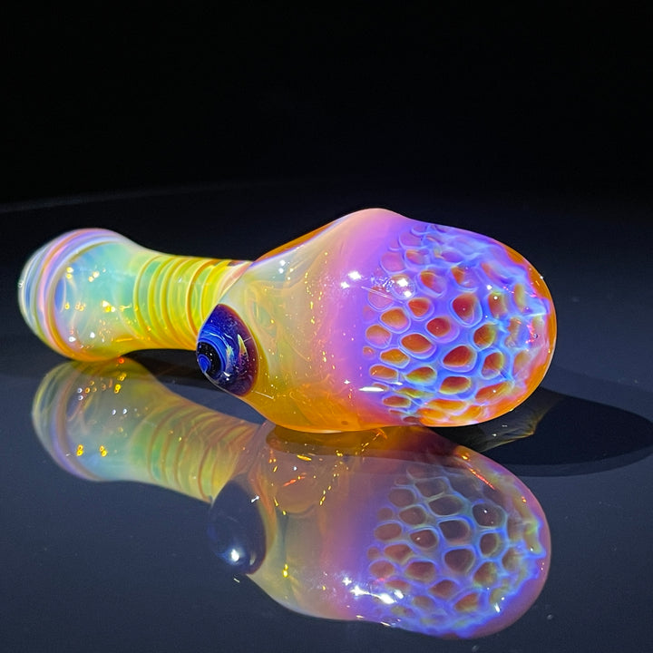 Alien Brain Honeycomb Pipe Glass Pipe Plug a Nug