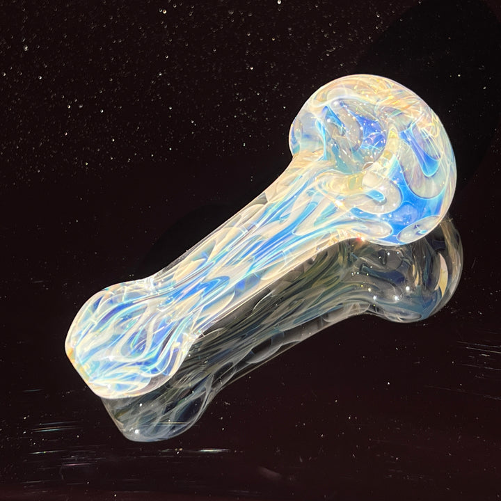 Large Ghost Flame Pipe Glass Pipe Tiny Mike   