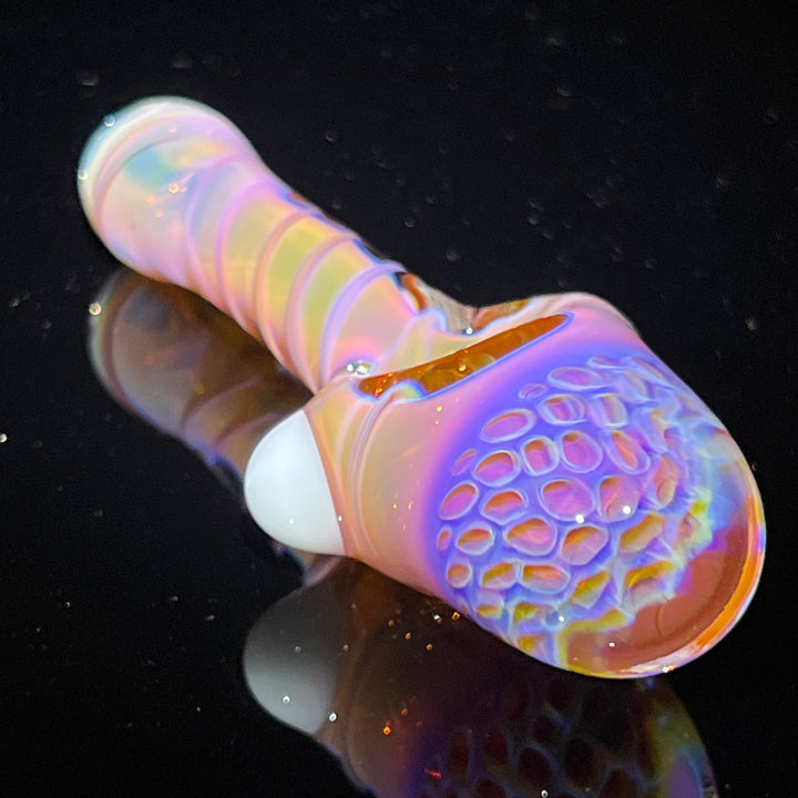 Alien Brain Honeycomb Pipe Glass Pipe Plug a Nug   