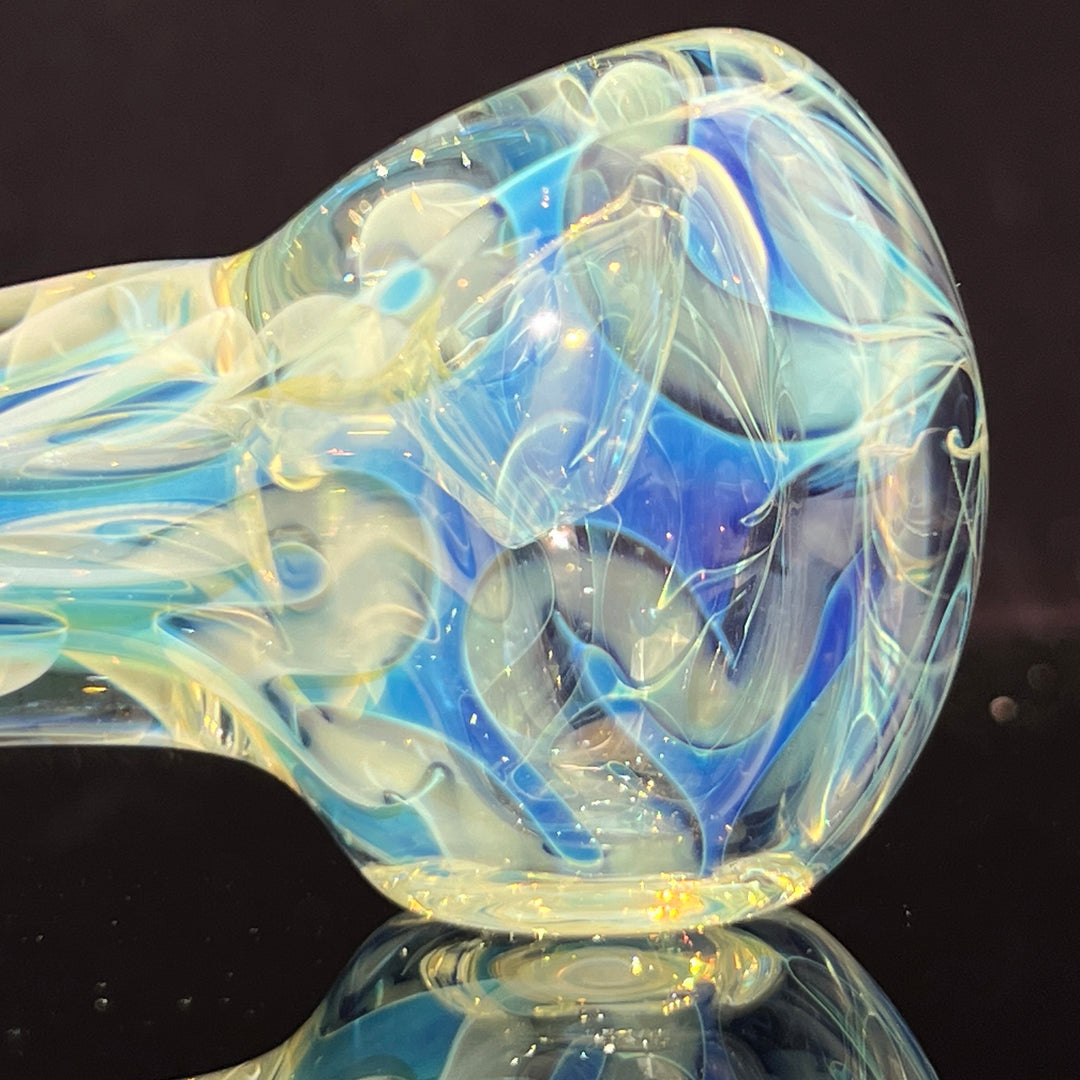 Large Ghost Flame Pipe Glass Pipe Tiny Mike   