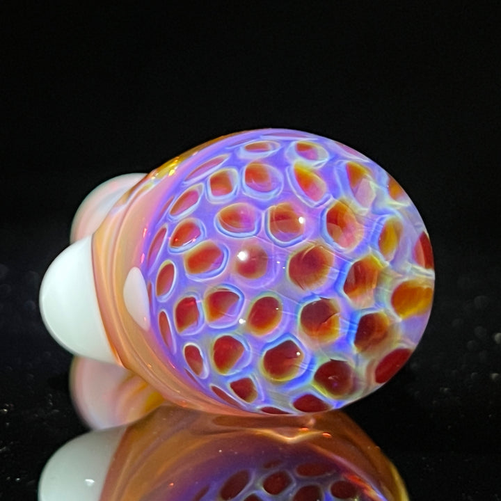 Alien Brain Honeycomb Pipe Glass Pipe Plug a Nug   