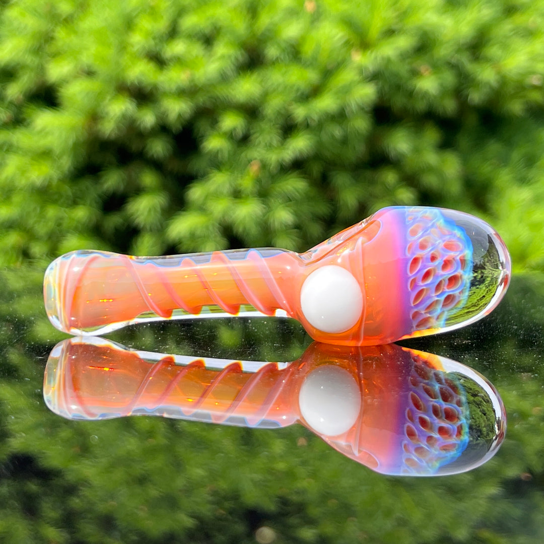 Alien Brain Honeycomb Pipe Glass Pipe Plug a Nug   