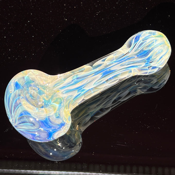 Large Ghost Flame Pipe Glass Pipe Tiny Mike   