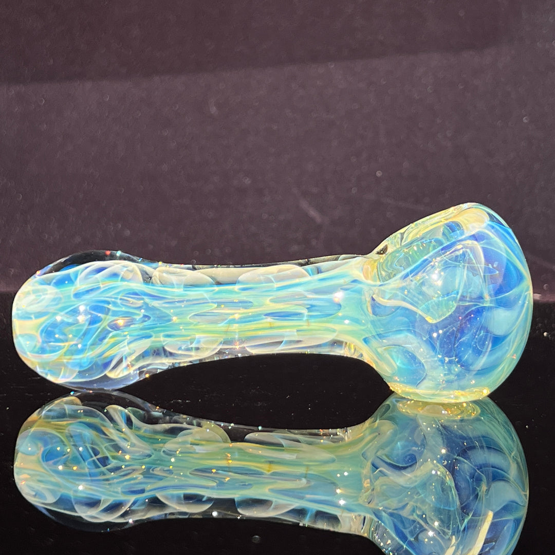 Large Ghost Flame Pipe Glass Pipe Tiny Mike   