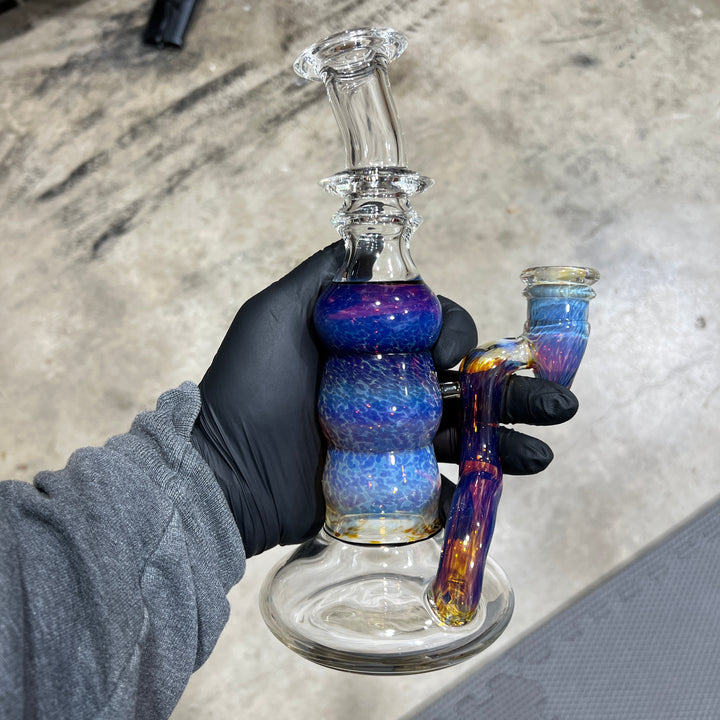 Custom Purple Nebula Spinner Rig  Tako Glass   