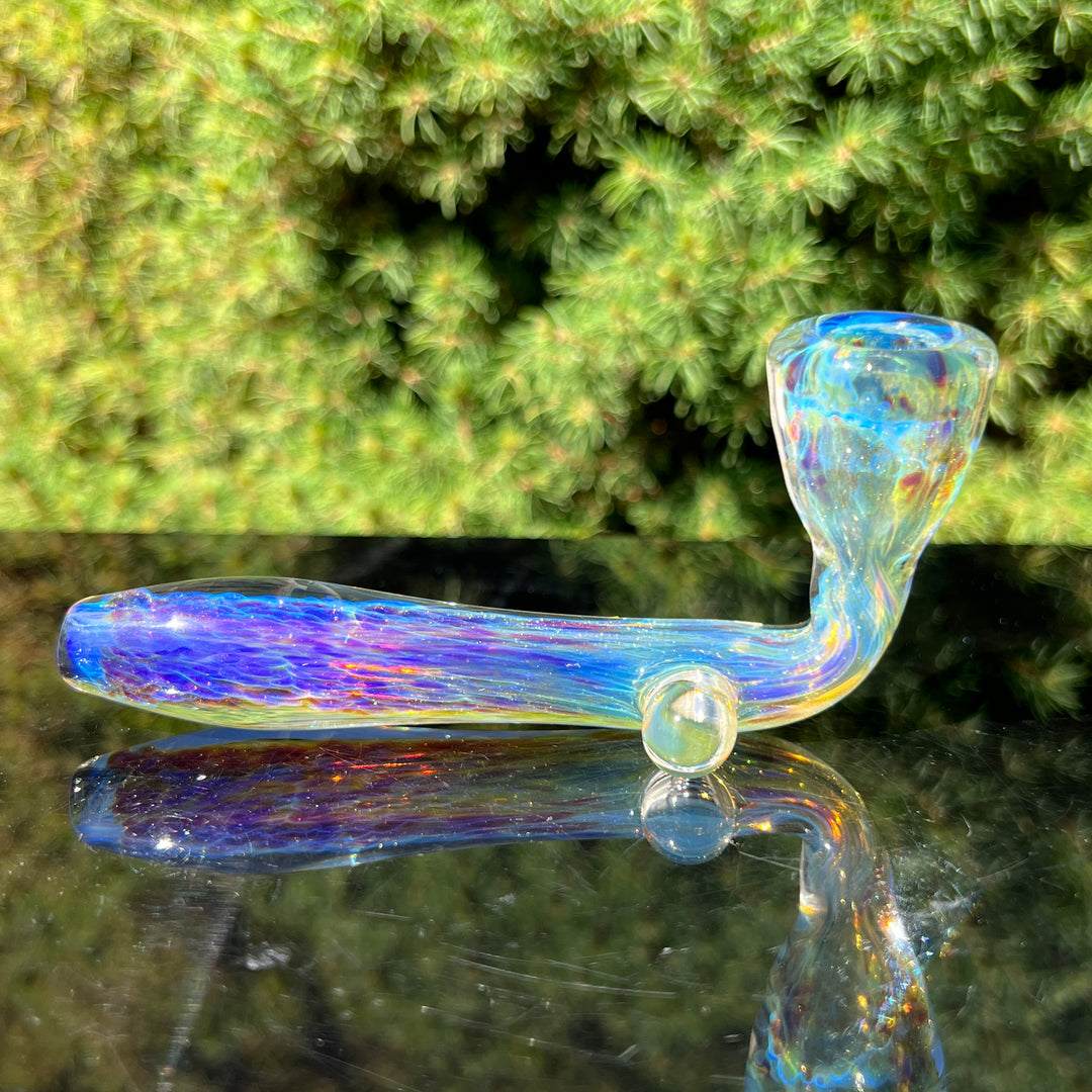 Purple Ghost Samurai Kiseru Pipe Glass Pipe Tako Glass   