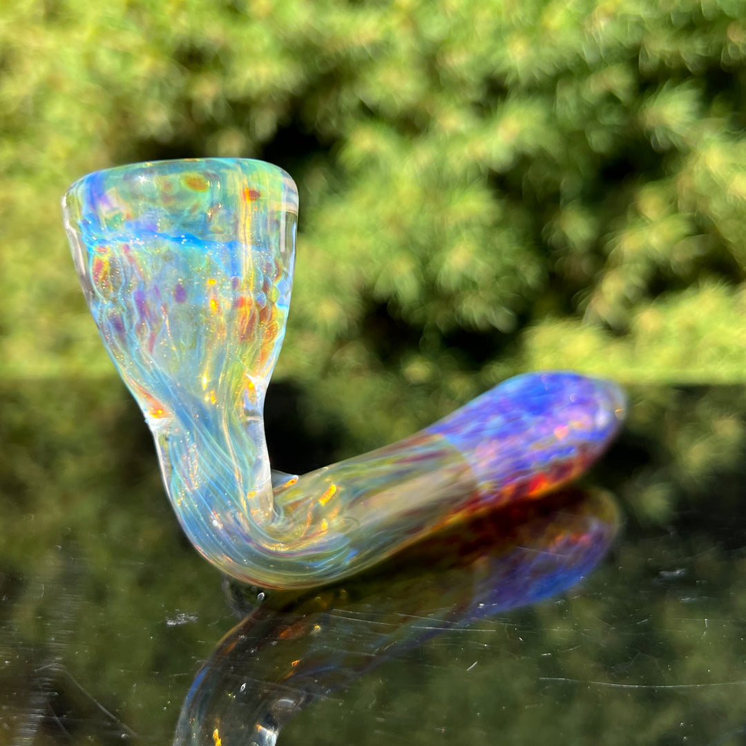 Purple Ghost Samurai Kiseru Pipe Glass Pipe Tako Glass   