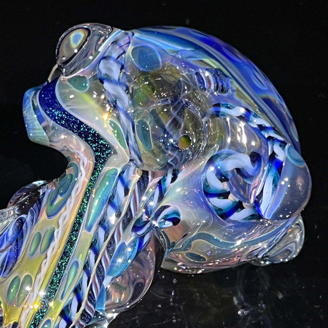 Molten Thick and Twisted Pipe Glass Pipe Molten Imagination   