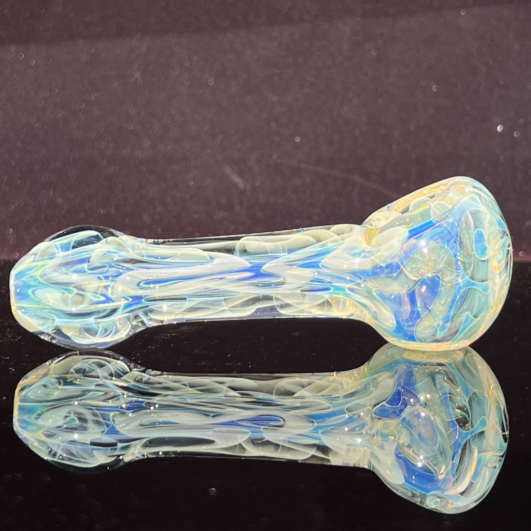 Large Ghost Flame Pipe Glass Pipe Tiny Mike   